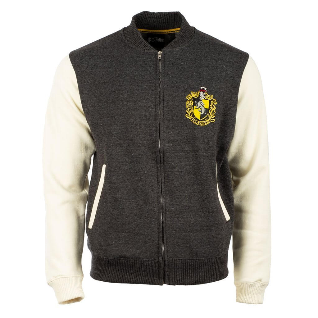 Harry Potter Hufflepuff Crest Varsity Jacket – Wizards & Wonders