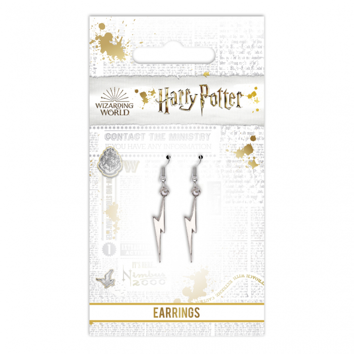 Harry potter lightning deals bolt earrings